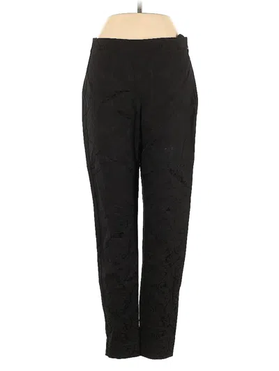 Pre-owned St John Casual Pants In Black