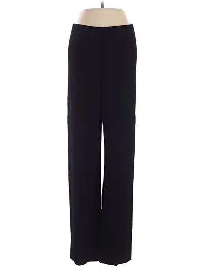 Pre-owned St John Casual Pants In Black