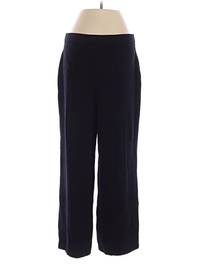 Pre-owned St John Casual Pants In Blue