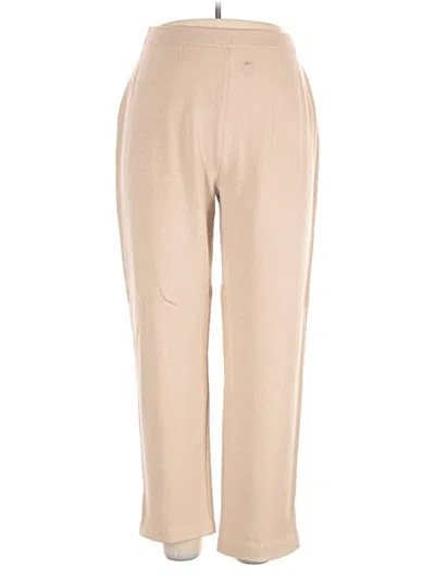 Pre-owned St John Casual Pants In Brown