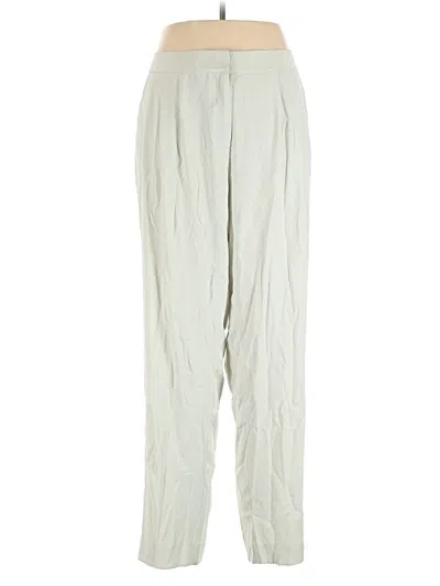 Pre-owned St John Casual Pants In Gray