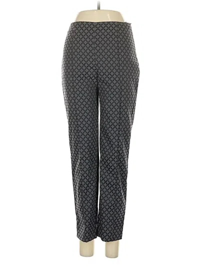 Pre-owned St John Casual Pants In Gray