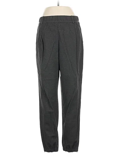 Pre-owned St John Casual Pants In Gray