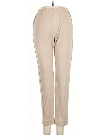Pre-owned St John Casual Pants In Tan