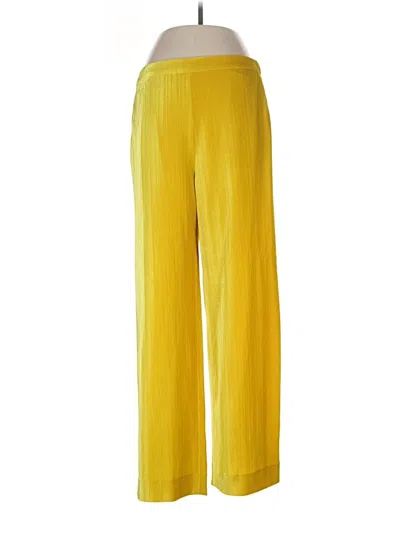 St John Casual Pants In Yellow
