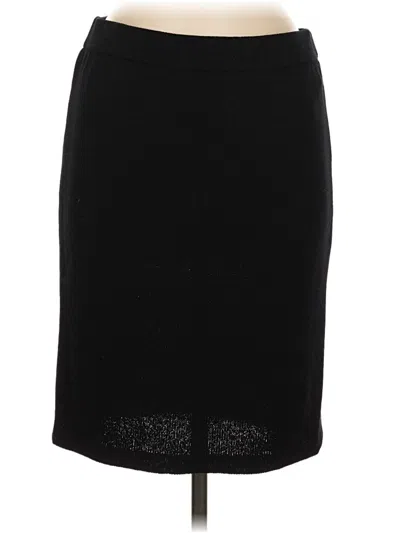Pre-owned St John Casual Skirt In Black