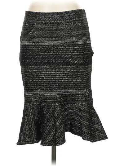 Pre-owned St John Casual Skirt In Gray