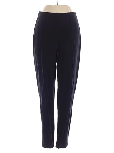 Pre-owned St. John Caviar Active Pants In Black