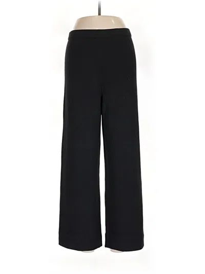 Pre-owned St. John Caviar Dress Pants In Black