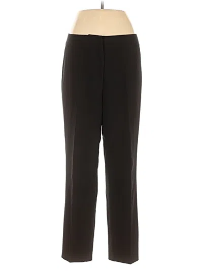 Pre-owned St. John Caviar Dress Pants In Black