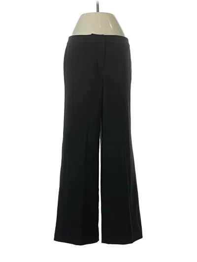 Pre-owned St. John Caviar Dress Pants In Black