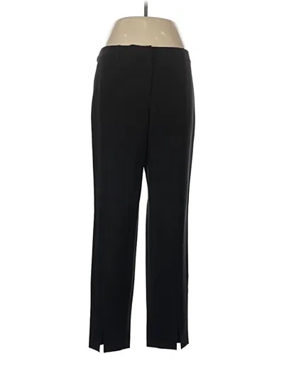 Pre-owned St. John Caviar Dress Pants In Black