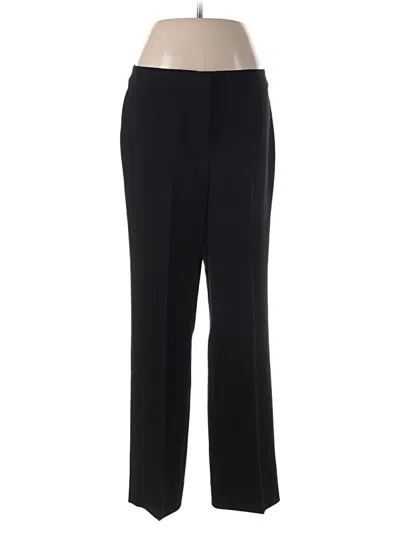 Pre-owned St. John Caviar Dress Pants In Black