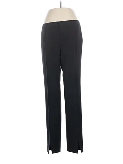 Pre-owned St. John Caviar Dress Pants In Black