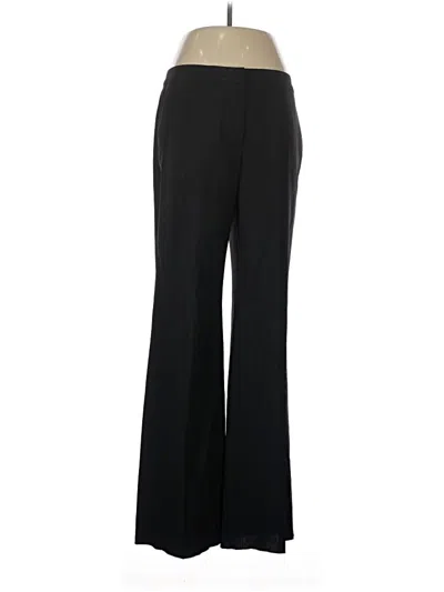 Pre-owned St. John Caviar Dress Pants In Black