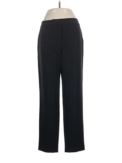 Pre-owned St. John Caviar Dress Pants In Black