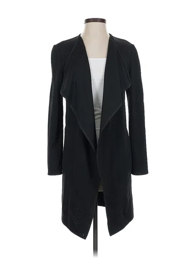 Pre-owned St. John Caviar Kimono In Black