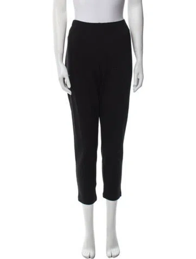 Pre-owned St. John Caviar Skinny Leg Pants In Blue