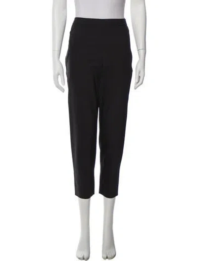 Pre-owned St. John Caviar Skinny Leg Pants In Gray