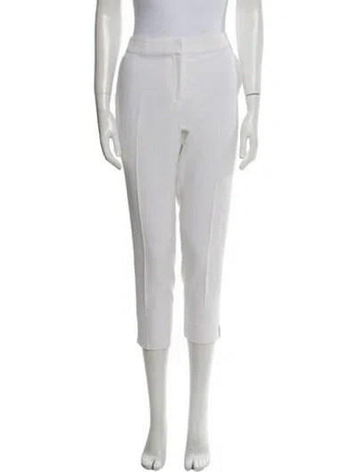 Pre-owned St. John Caviar Straight Leg Pants In Neutral