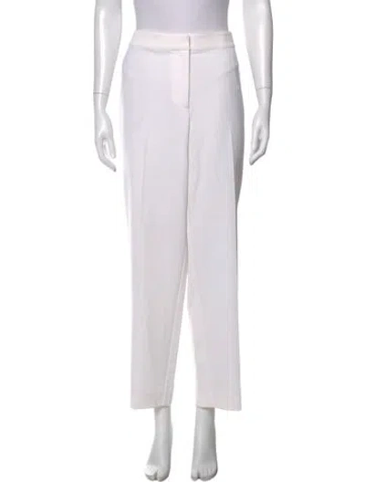 Pre-owned St. John Caviar Straight Leg Pants In Neutral