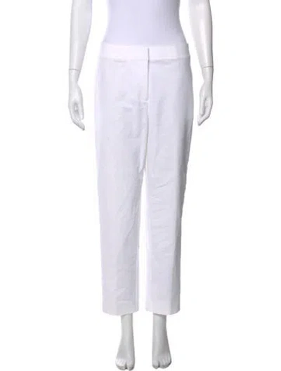 Pre-owned St. John Caviar Straight Leg Pants In Neutral