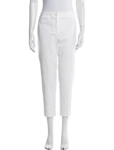 Pre-owned St. John Caviar Straight Leg Pants W/ Tags In Neutral