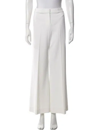 Pre-owned St. John Caviar Wide Leg Pants In Neutrals