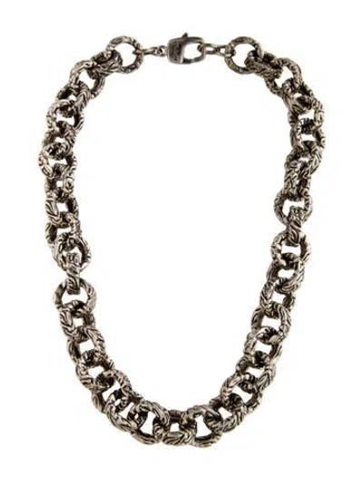 Pre-owned St John Chain Necklace, 20.75" In Multicolor