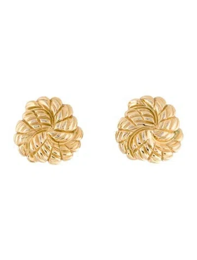 Pre-owned St John Clip On Earrings In Multi