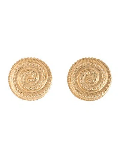 Pre-owned St John Clip-on Earrings In Multicolor