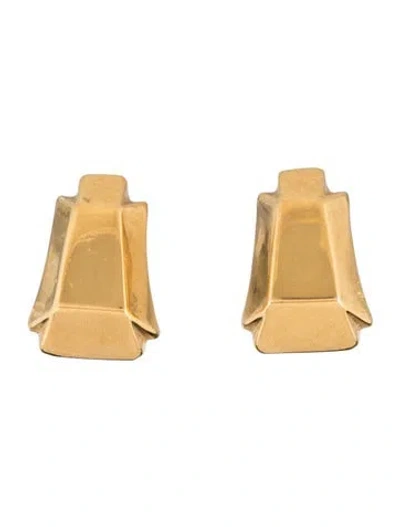 Pre-owned St John Clip-on Earrings In Multicolor