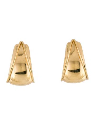 Pre-owned St John Clip-on Earrings In Multicolor