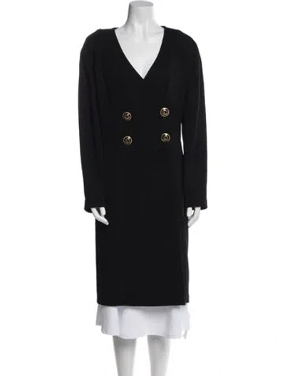 Pre-owned St John Coat In Black