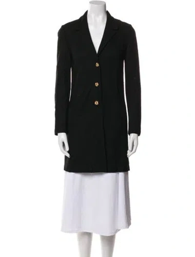 Pre-owned St John Coat In Black