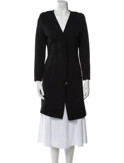 Pre-owned St John Coat In Black