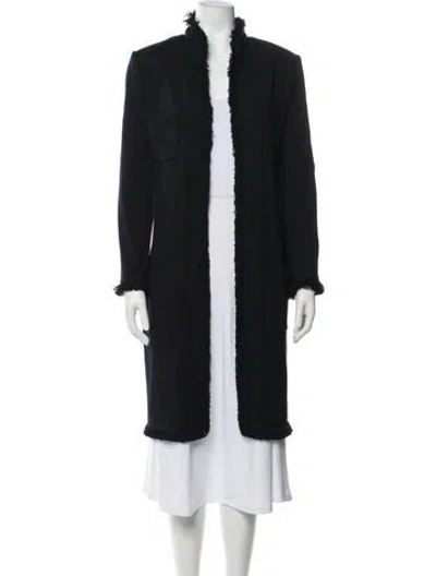 Pre-owned St John Coat In Black