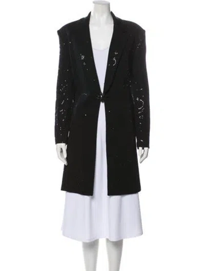 Pre-owned St John Coat In Black