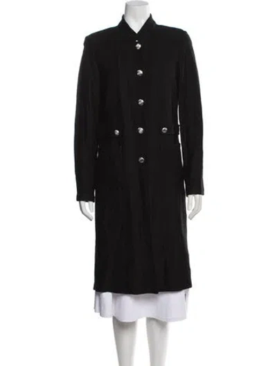 Pre-owned St John Coat In Black