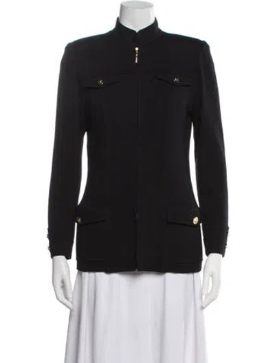 Pre-owned St John Coat In Black