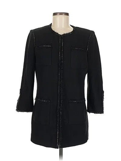 Pre-owned St John Coat In Black