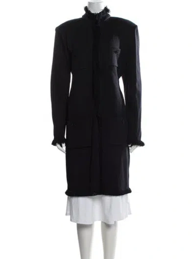 Pre-owned St John Coat In Black