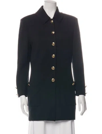 Pre-owned St John Coat In Black