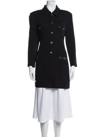 Pre-owned St John Coat In Black