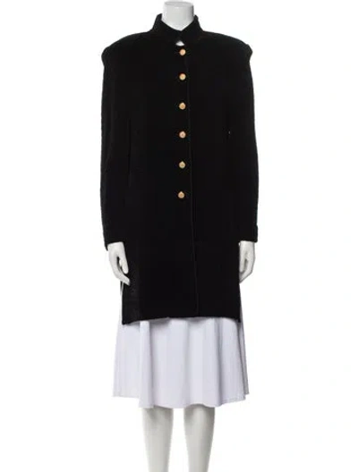 Pre-owned St John Coat In Blue