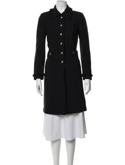 Pre-owned St John Coat In Blue