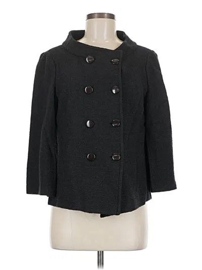 Pre-owned St John Coat In Gray
