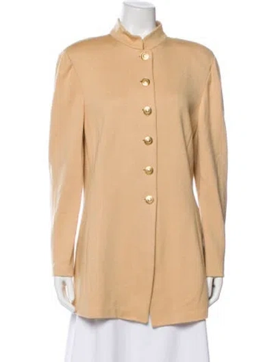 Pre-owned St John Coat In Neutral