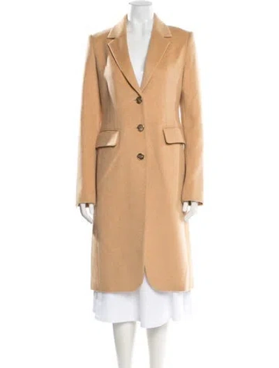 Pre-owned St John Coat In Orange