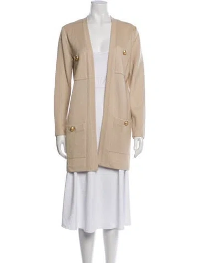 Pre-owned St John Coat In Orange